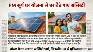 PM Surya Ghar Yojana